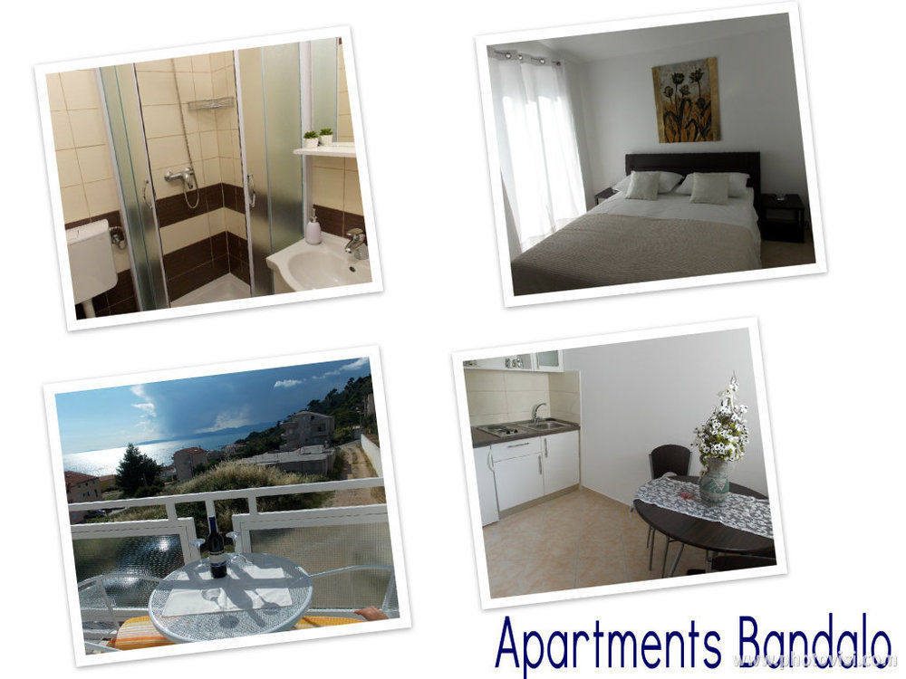 Apartments Bandalo Podstrana Ngoại thất bức ảnh